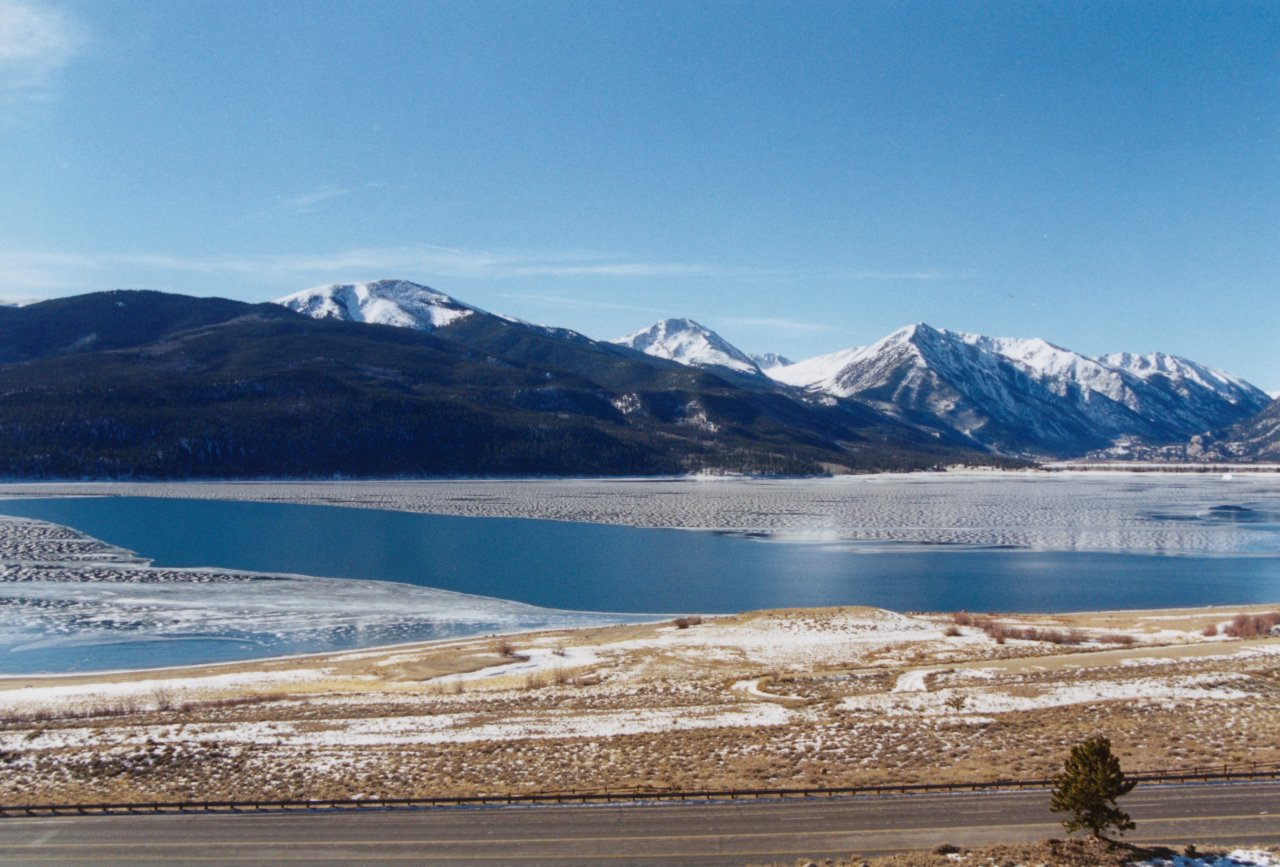 The Lake partially frozen fall 04